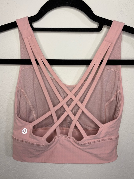 lululemon athletica Other - Lululemon Pink Free to Be Elevated Strappy Sports Bra size 4